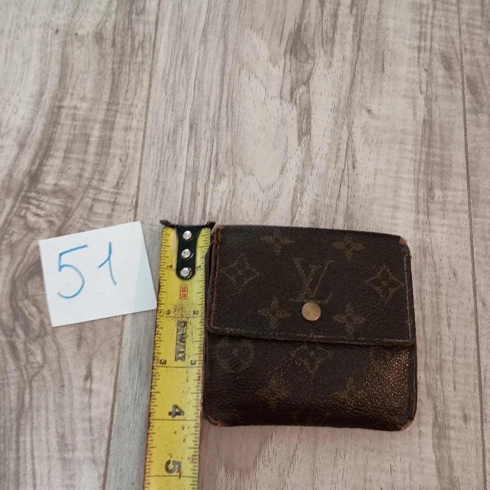 Louis Vuitton Monogram Portefeiulle Elise Trifold Wallet